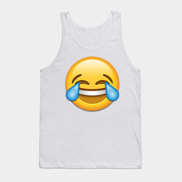 face with tears of joy Tank Top by Emoji